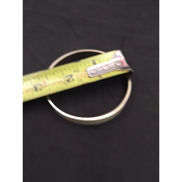 Ann Taylor Enameled Bracelet Cream On gold Chic 2.6" Across - Picture 4 of 10